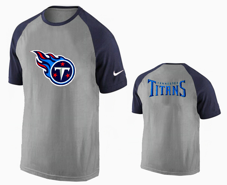 Nike Tennessee Titans Ash Tri Big Play Raglan T Shirt Grey3
