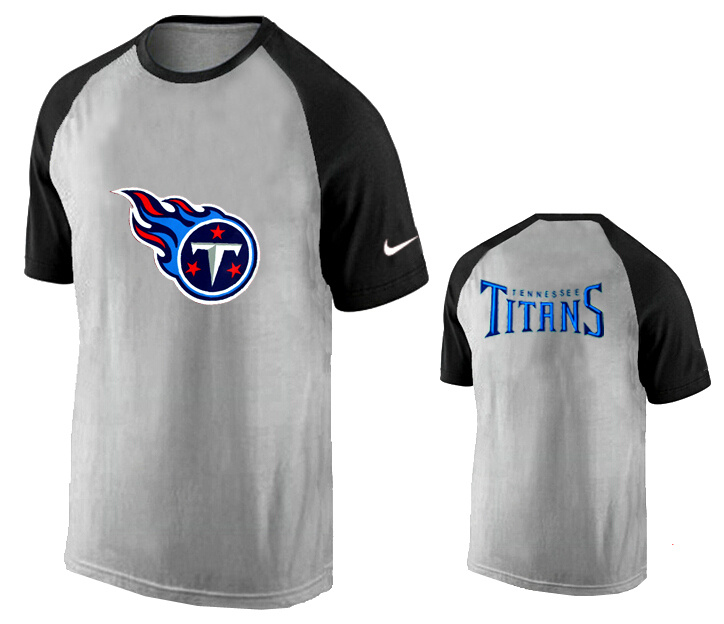 Nike Tennessee Titans Ash Tri Big Play Raglan T Shirt Grey4