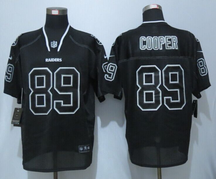 Nike Raiders 89 Amari Cooper Lights Out Black Elite Jersey