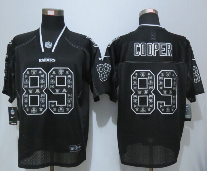 Nike Raiders 89 Amari Cooper New Lights Out Black Elite Jersey