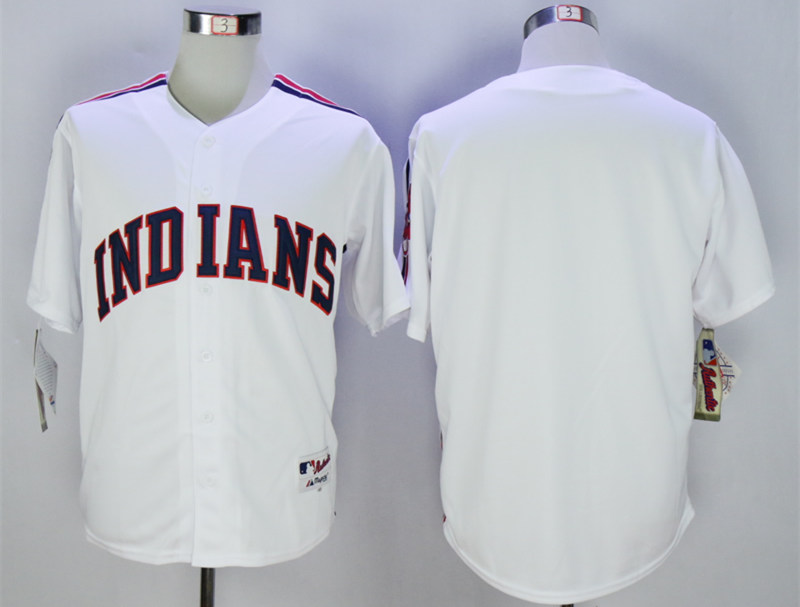 Indians Blank White 1978 Throwback Jersey