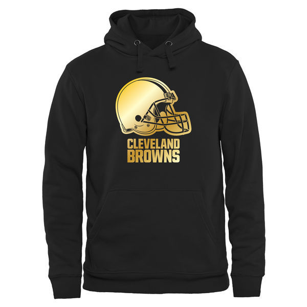 Nike Browns Black Pro Line Gold Collection Pullover Hoodie