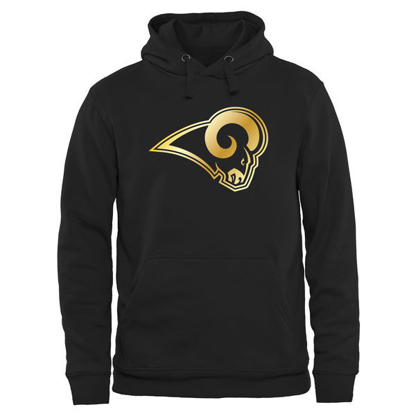 Nike Rams Black Pro Line Gold Collection Pullover Hoodie