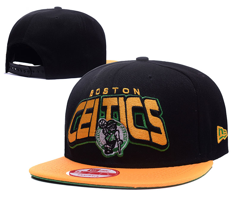 Celtics Team Logo Black Ajustable Hat YS
