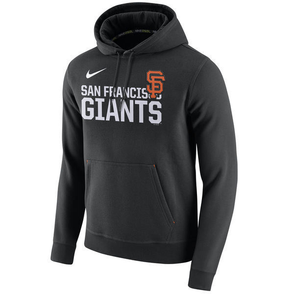 San Francisco Giants Black Nike Men's Pullover Hoodie