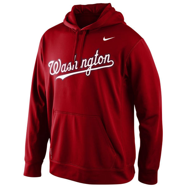 Washington Nationals Red Nike Men's Pullover Hoodie