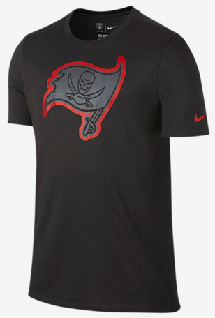 Nike Buccaneers Black Legend Logo Men's Short Sleeve T-Shirt