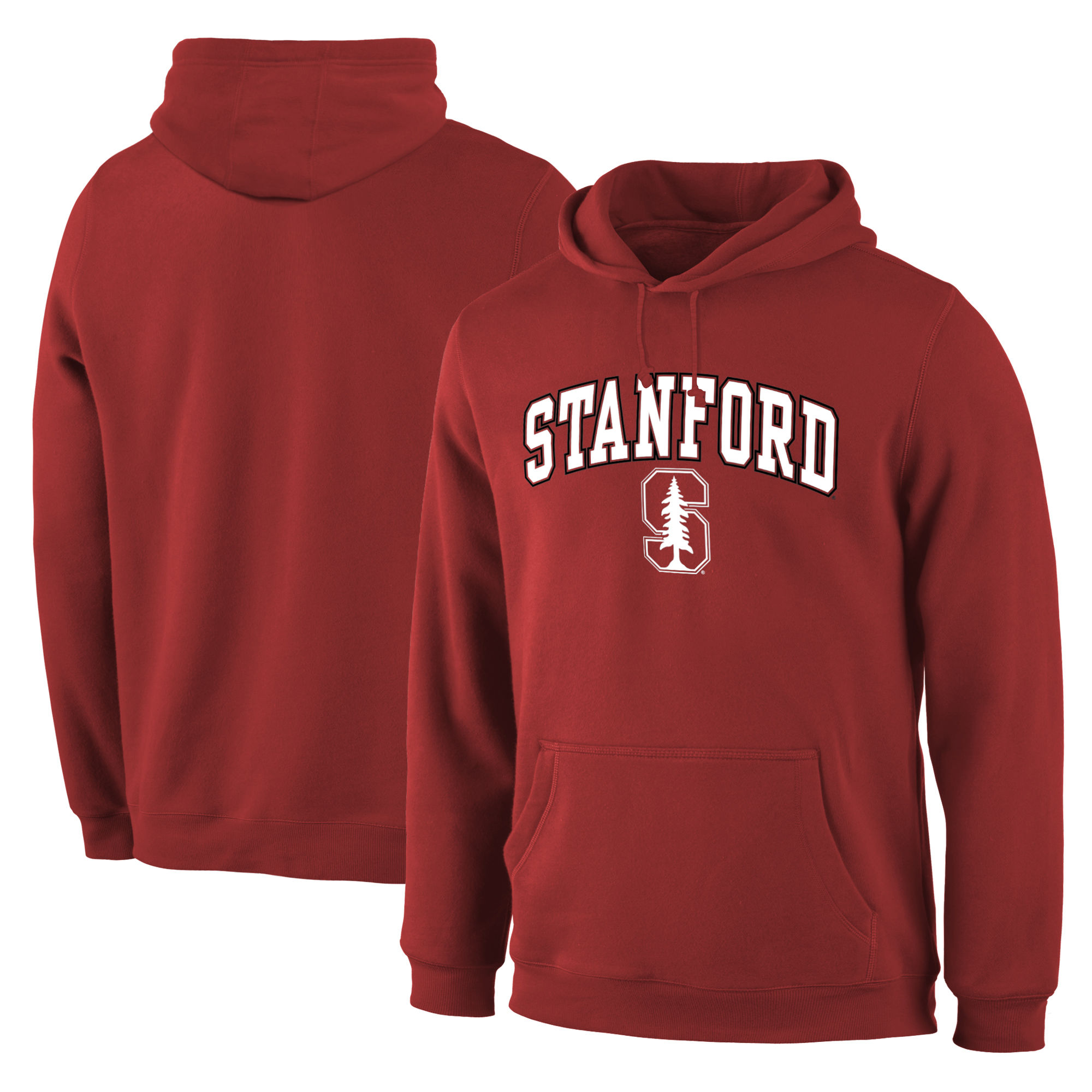 Stanford Cardinal Red Campus Pullover Hoodie