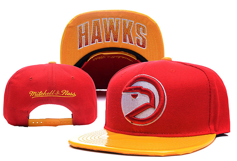 Hawks Team Logo Red Adjustable Hat YD