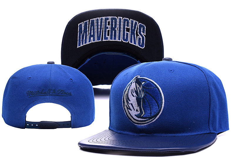 Mavericks Team Logo Blue Adjustable Hat YD