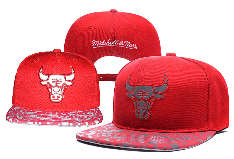 Bulls M&N Red Adjustable Hat YD