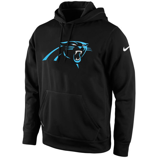 Nike Panthers Team Logo Black Men's Pullover Hoodie