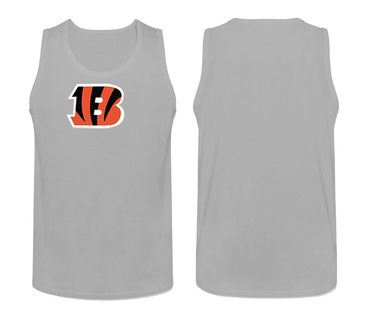 Nike Cincinnati Bengals Fresh Logo Men's Tank Top L.Grey02