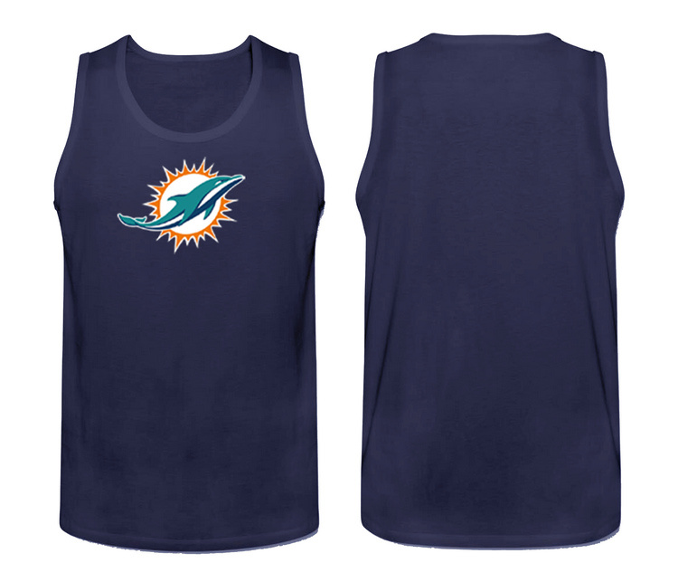 Nike Miami Dolphins Fresh Logo Men's Tank Top Blue