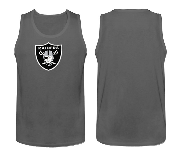 Nike Oakland Raiders Fresh Logo Men's Tank Top Grey