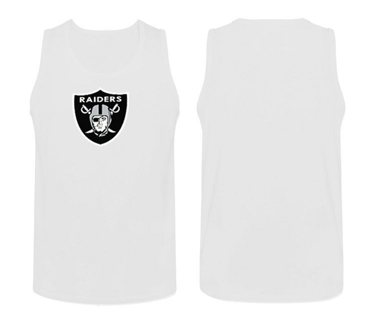 Nike Oakland Raiders Fresh Logo Men's Tank Top White