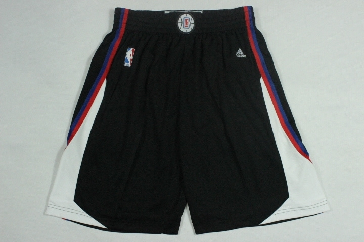 Clippers Black Swingman Shorts