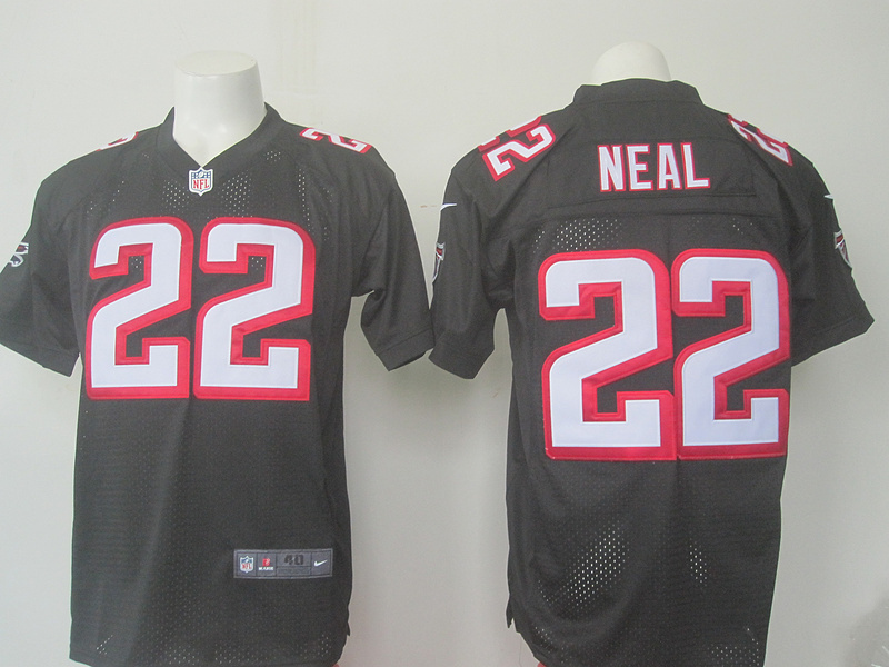 Nike Falcons 22 Keanu Neal Black Elite Jersey