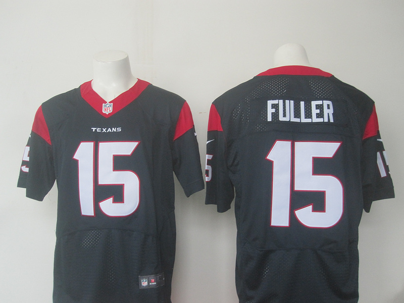 Nike Texans 15 Will Fuller Navy Elite Jersey