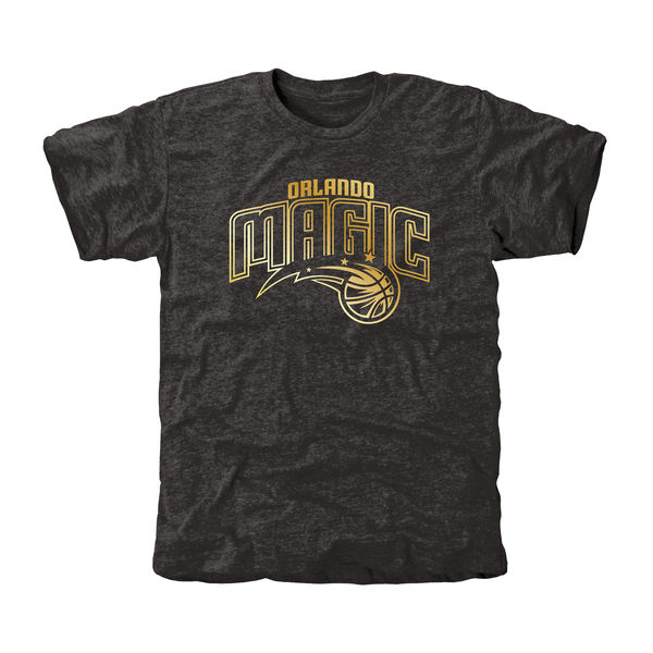 Orlando Magic Gold Collection Tri Blend T-Shirt Black
