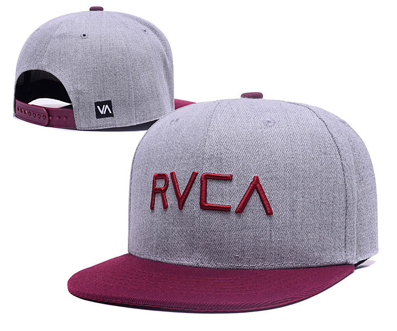 RVCA Fresh Logo Grey Fashion Adjustable Hat2