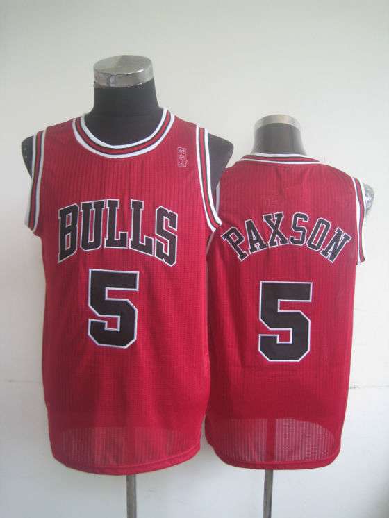 Bulls 5 Paxson Red New Revolution 30 Jerseys