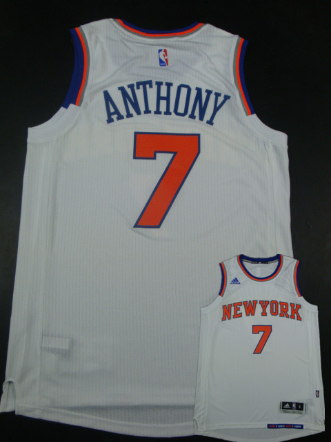 Knicks 7 Anthony White 2014-15 New Swingman Jerseys