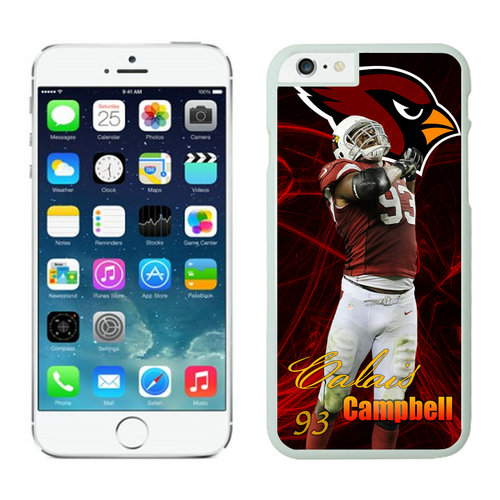 Arizona Cardinals Calais Campbell iPhone 6 Cases White