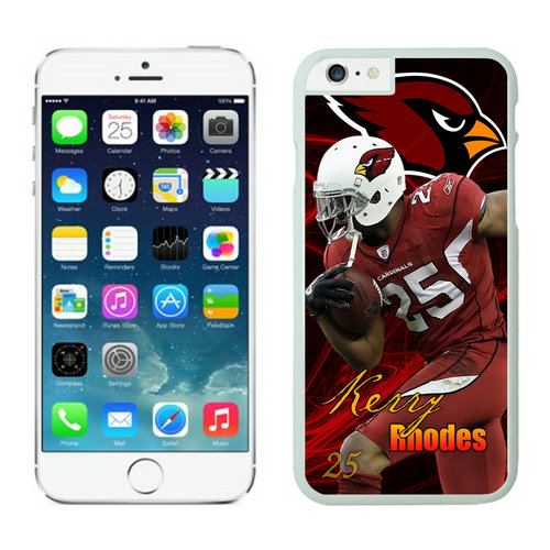Arizona Cardinals Kerry Rhodes iPhone 6 Cases White