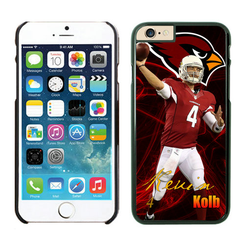 Arizona Cardinals Kevin Kolb iPhone 6 Cases Black