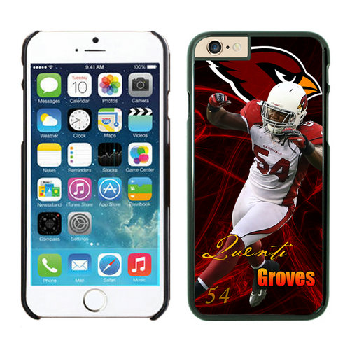 Arizona Cardinals Quentin Groves iPhone 6 Cases Black