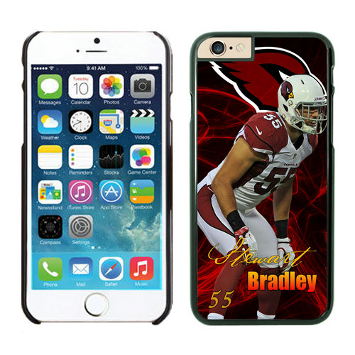 Arizona Cardinals Stewart Bradley iPhone 6 Cases Black