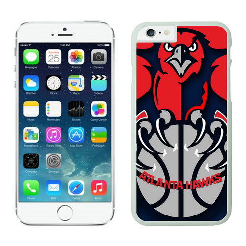 Atlanta Hawks iPhone 6 Cases White