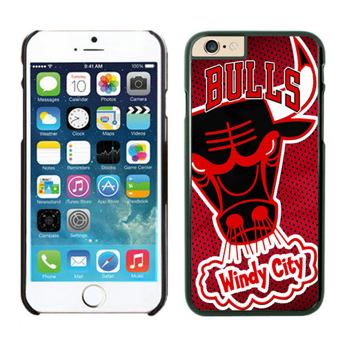 Chicago Bulls iPhone 6 Cases Black02