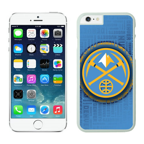 Denver Nuggets iPhone 6 Cases White