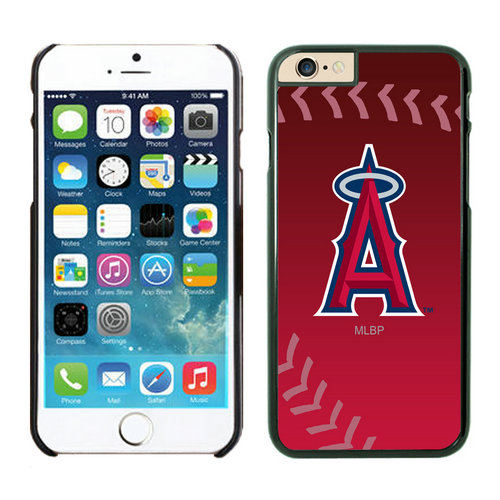 Los Angeles Angels of Anaheim iPhone 6 Cases Black