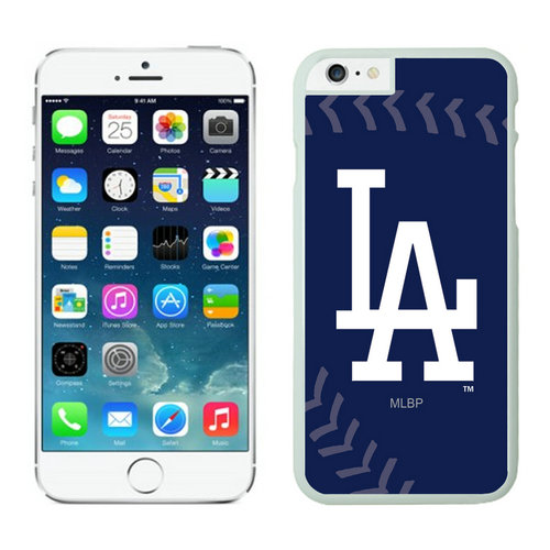 Los Angeles Dodgers iPhone 6 Cases White02
