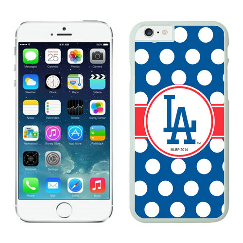 Los Angeles Dodgers iPhone 6 Cases White03