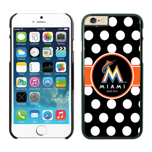 Miami Marlins iPhone 6 Cases Black03