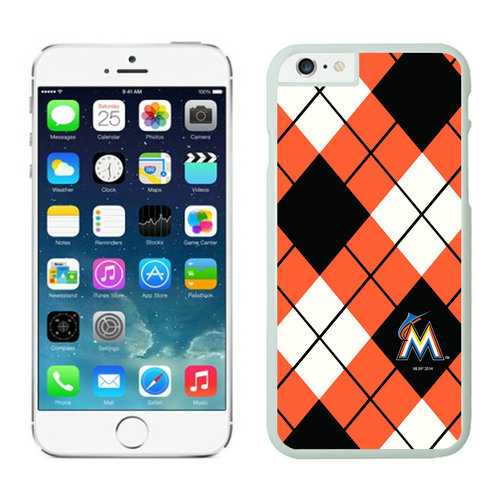 Miami Marlins iPhone 6 Cases White