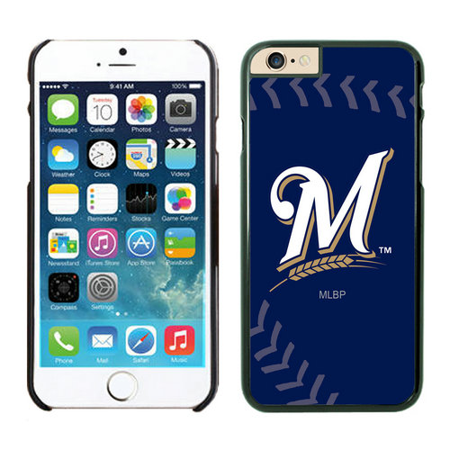 Milwaukee Brewers iPhone 6 Cases Black03