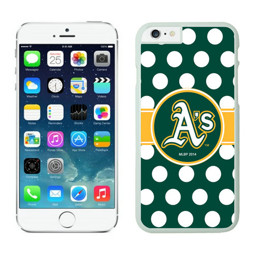 Oakland Athletics iPhone 6 Cases White04