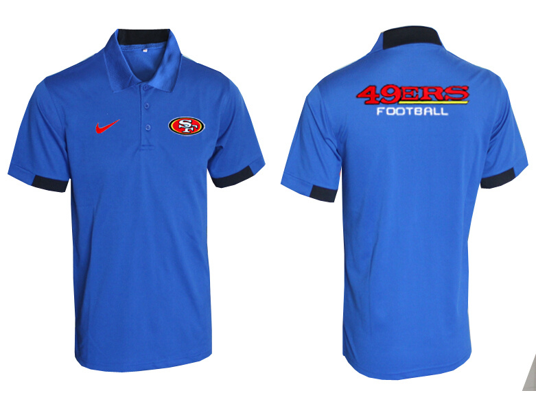 Nike 49ers Blue Polo Shirt