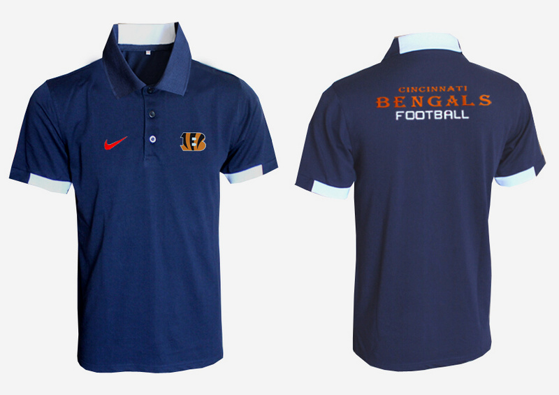 Nike Bengals D.Blue Polo Shirt
