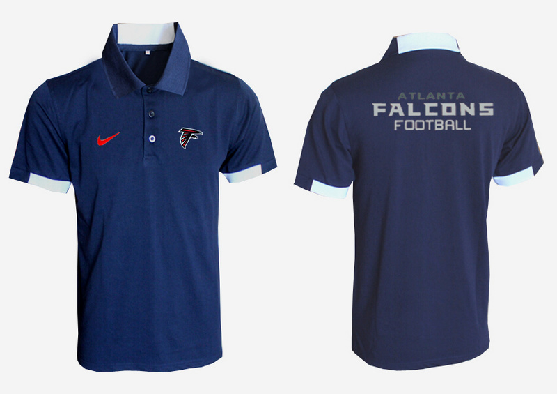 Nike Falcons D.Blue Polo Shirt
