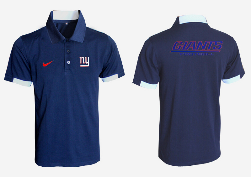 Nike Giants D.Blue Polo Shirt