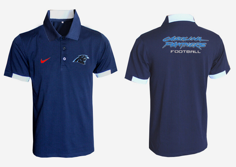 Nike Panthers D.Blue Polo Shirt