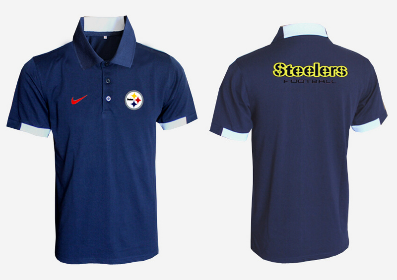 Nike Steelers D.Blue Polo Shirt
