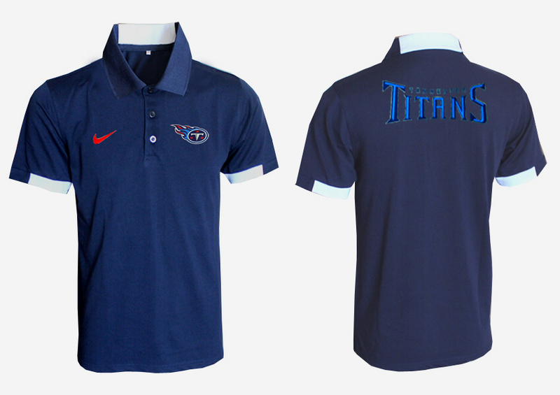 Nike Titans D.Blue Polo Shirt