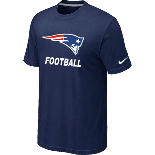 Men's New England Patriots Nike Facility T Shirt D.Blue